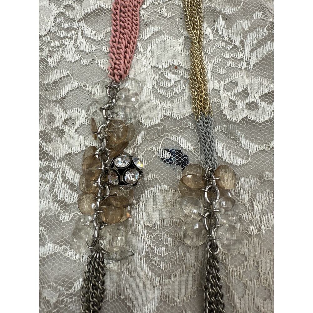 Vintage Y2K 39" Loft Multi Strand Necklace Fashion Women Jewelry Gift